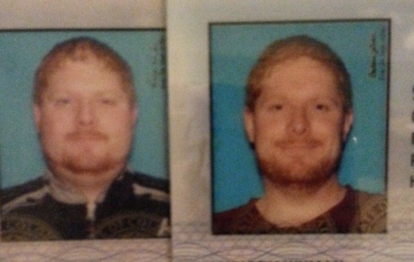 Before and After 100 lbs Weight Loss 6'3 Male 320 lbs to 220 lbs