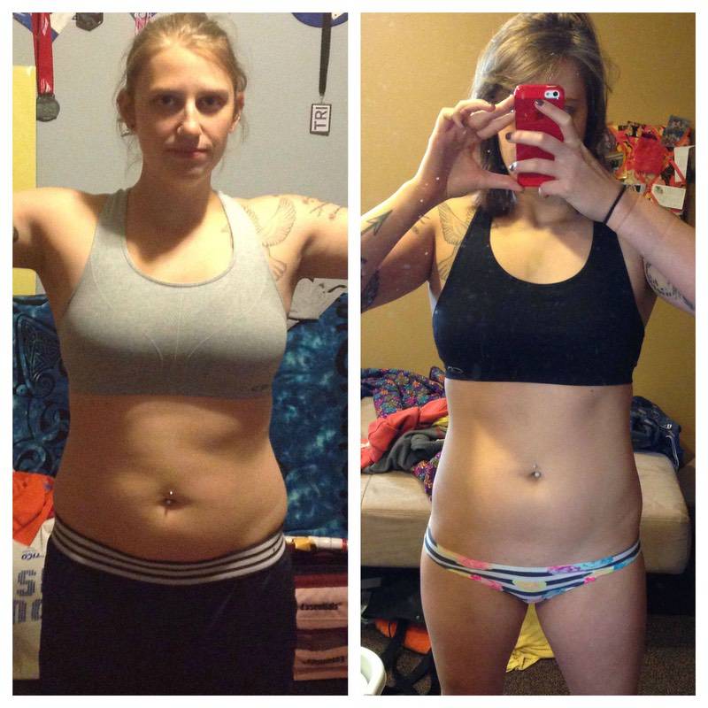 2 Pictures Of A 5 Feet 7 155 Lbs Female Fitness Inspo