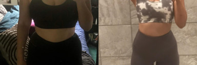 5 foot 1 Female Before and After 38 lbs Weight Loss 165 lbs to 127 lbs