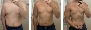 5 foot 6 Male 34 lbs Weight Loss Before and After 176 lbs to 142 lbs