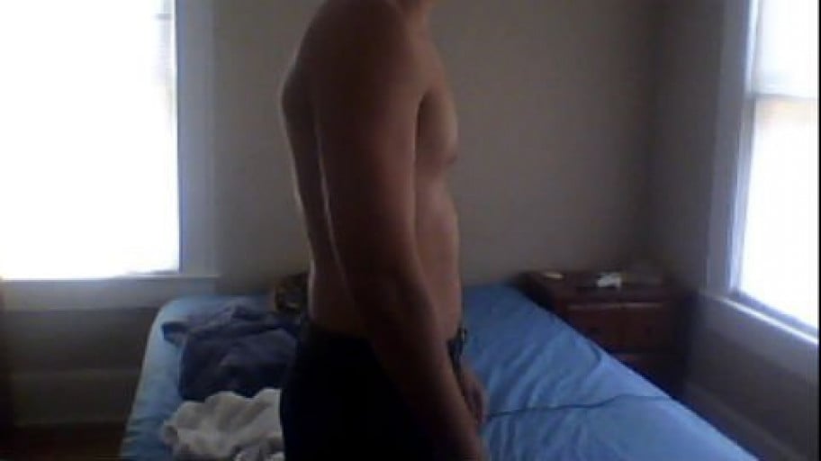 A picture of a 6'2" male showing a snapshot of 195 pounds at a height of 6'2