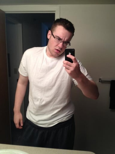 6'2 Male Before and After 123 lbs Weight Loss 373 lbs to 250 lbs