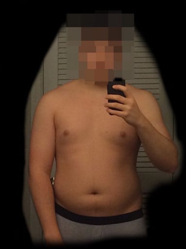 A progress pic of a 5'11" man showing a snapshot of 200 pounds at a height of 5'11