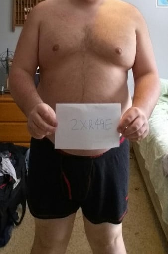 3 Photos of a 350 lbs 6'3 Male Weight Snapshot
