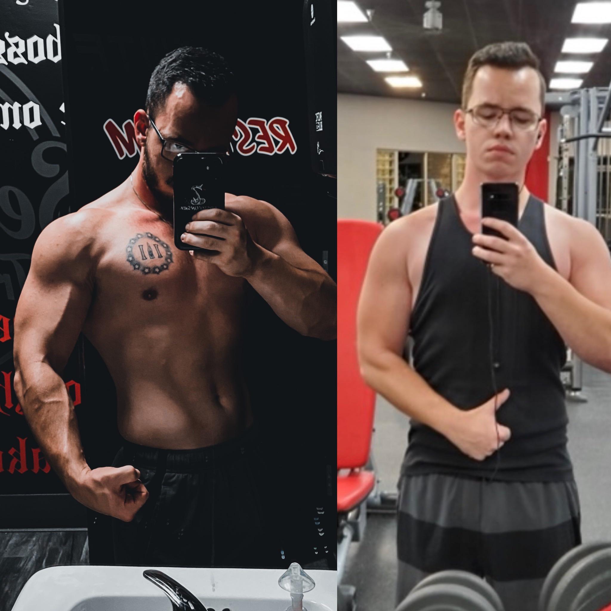 Progress Pics of 59 lbs Weight Loss 5 foot 7 Male 217 lbs to 158 lbs