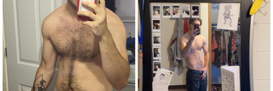 6 feet 1 Male 30 lbs Weight Loss 200 lbs to 170 lbs