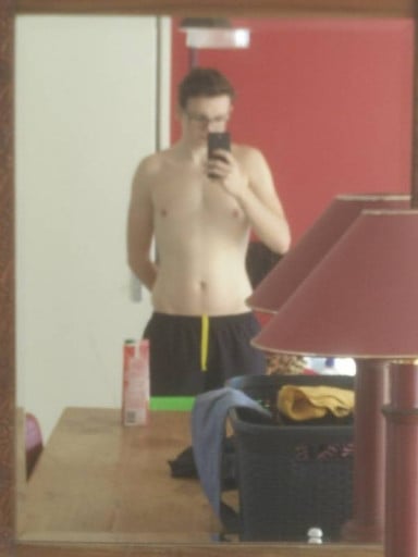 A picture of a 6'2" male showing a snapshot of 168 pounds at a height of 6'2