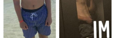 5 feet 11 Male Before and After 35 lbs Fat Loss 185 lbs to 150 lbs