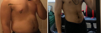 Progress Pics of 52 lbs Fat Loss 5 feet 7 Male 192 lbs to 140 lbs
