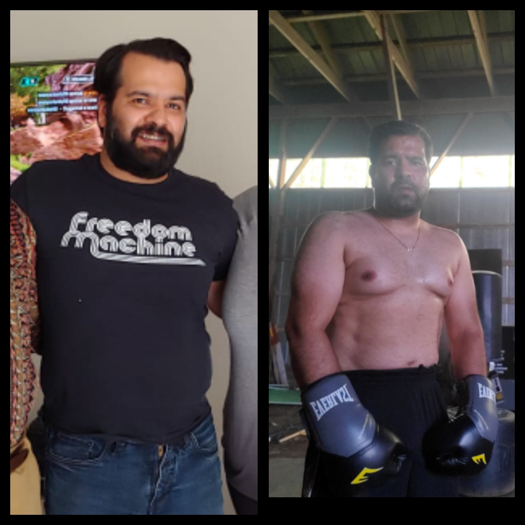 5 feet 8 Male Progress Pics of 11 lbs Weight Loss 220 lbs to 209 lbs