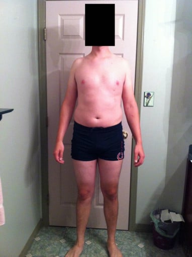 A progress pic of a 6'2" man showing a snapshot of 200 pounds at a height of 6'2