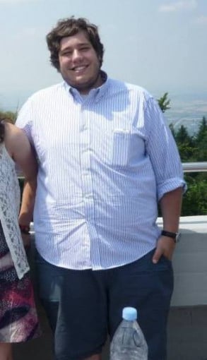 110 lbs Weight Loss Before and After 5 foot 11 Male 325 lbs to 215 lbs