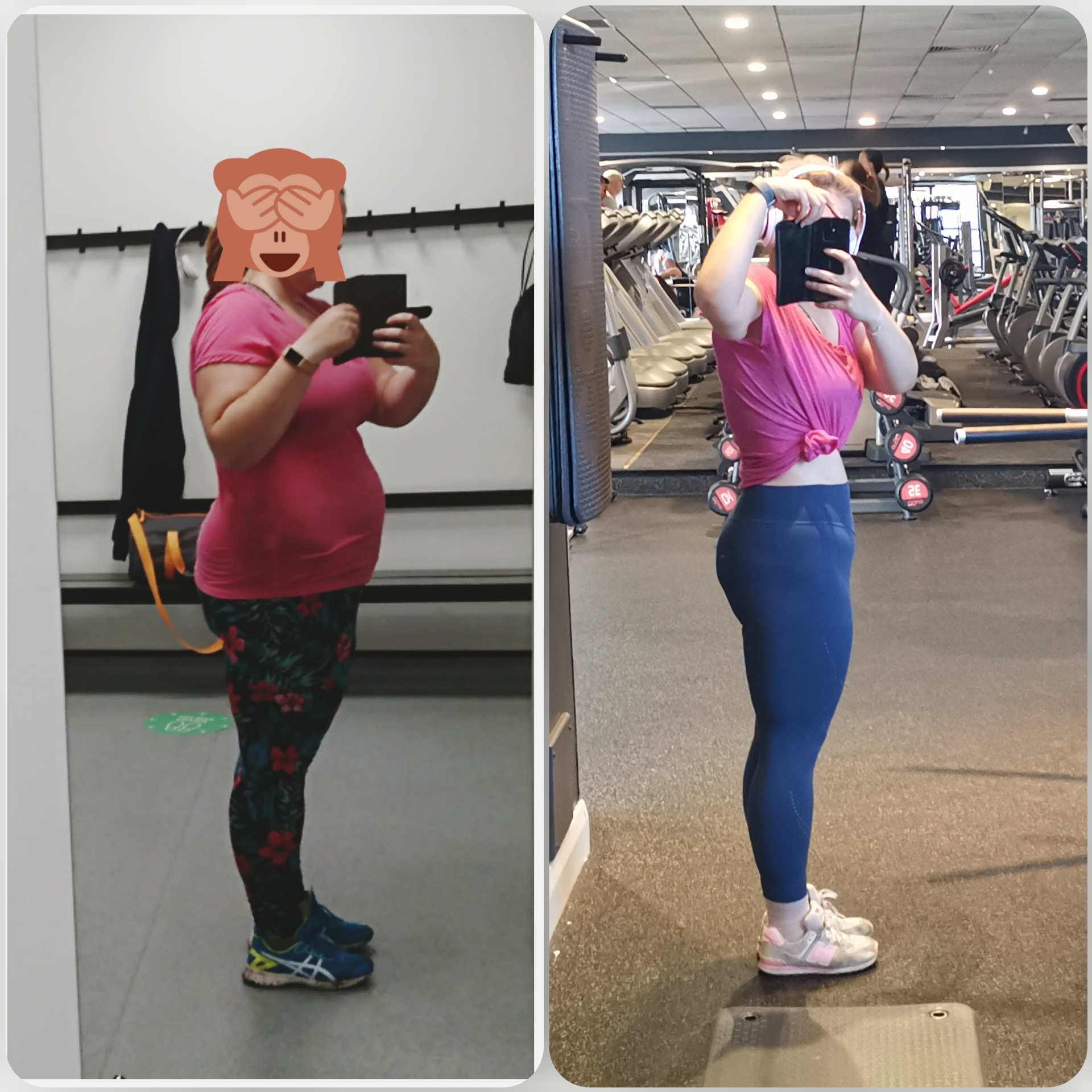 5 foot 4 Female 62 lbs Weight Loss Before and After 215 lbs to 153 lbs