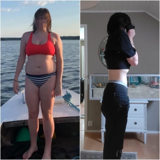 Progress Pics of 70 lbs Fat Loss 6 foot Male 235 lbs to 165 lbs