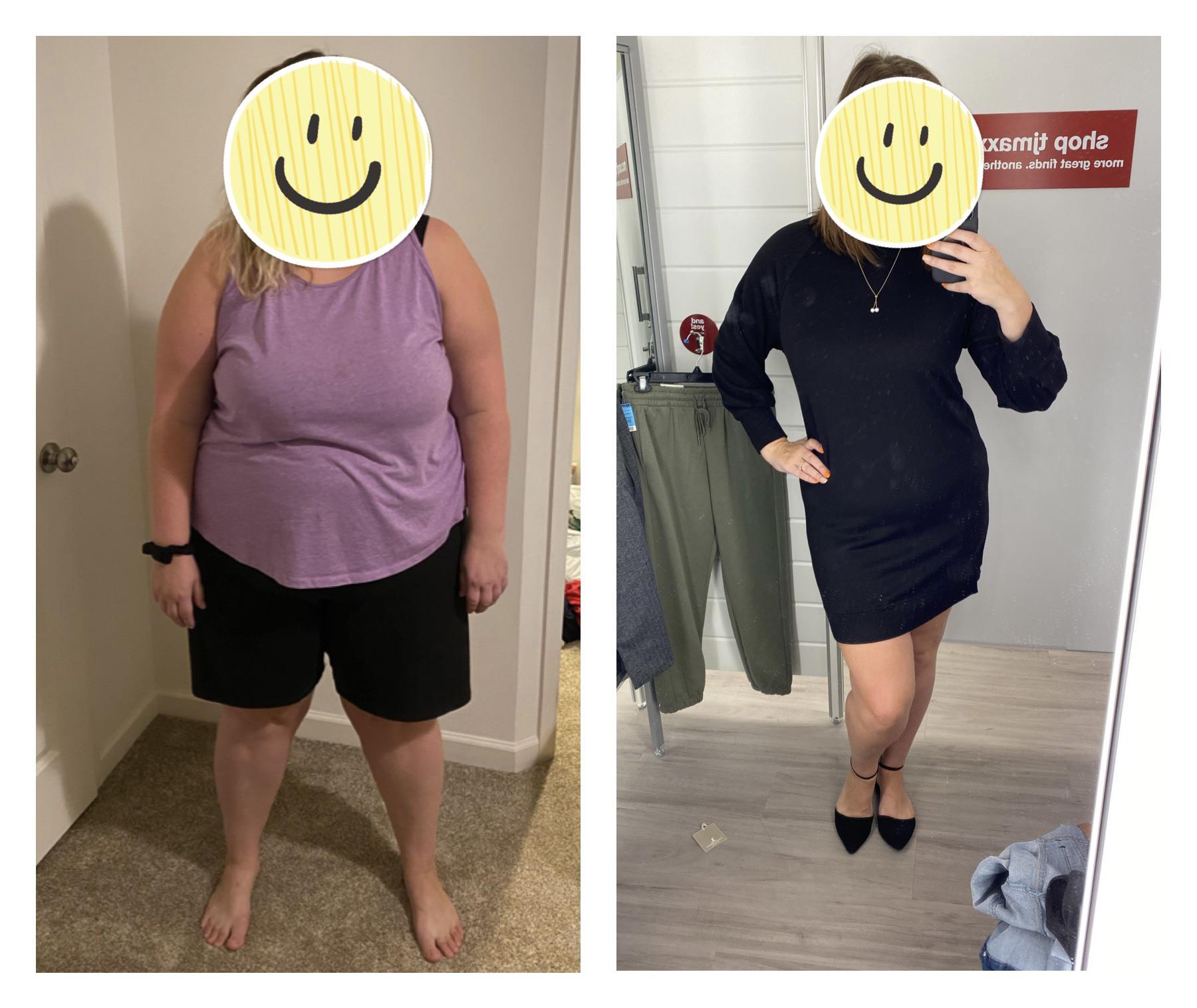 5 foot 9 Female 181 lbs Weight Loss 380 lbs to 199 lbs