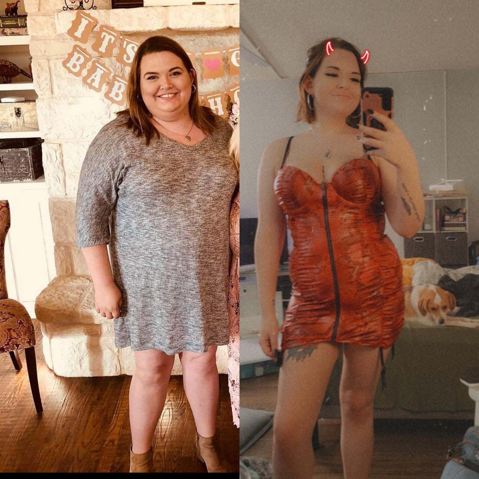 180 lbs Fat Loss 5 foot 6 Female 350 lbs to 170 lbs