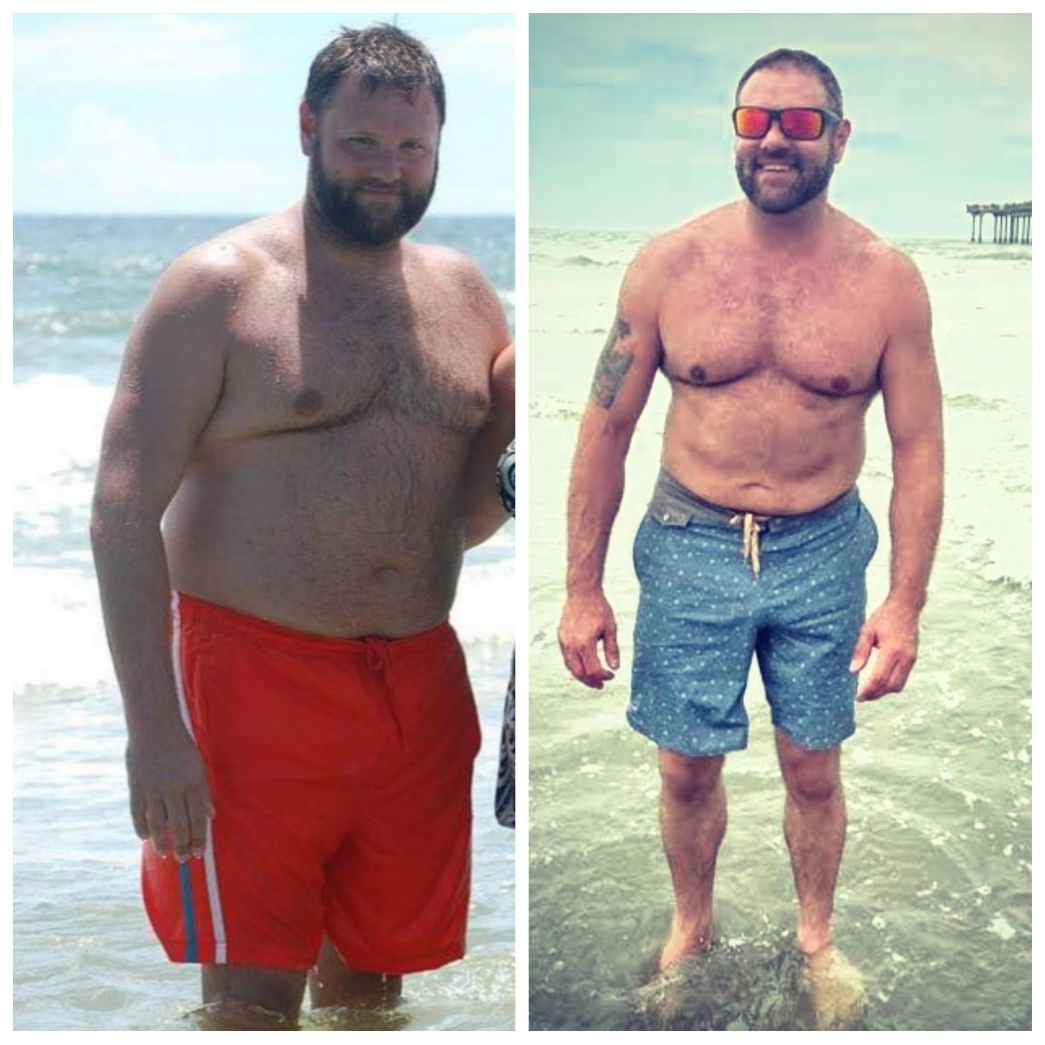 Progress Pics of 50 lbs Weight Loss 5'11 Male 270 lbs to 220 lbs