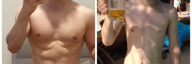 5 foot 8 Male 45 lbs Weight Gain 110 lbs to 155 lbs