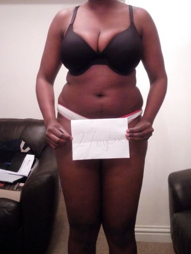 A photo of a 5'10" woman showing a snapshot of 200 pounds at a height of 5'10