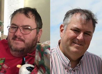 75 lbs Fat Loss Before and After 6 foot 3 Male 398 lbs to 323 lbs