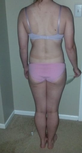 3 Pictures of a 125 lbs 5 foot 3 Female Weight Snapshot