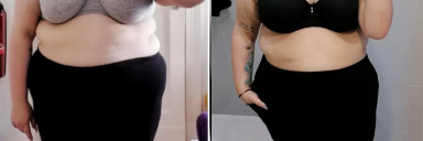 Progress Pics of 68 lbs Fat Loss 5'8 Female 330 lbs to 262 lbs