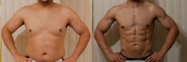 53 lbs Weight Loss Before and After 5 foot Male 212 lbs to 159 lbs