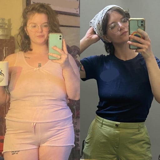 From 225Lbs to 135Lbs: a Woman's Struggle with Weight Loss