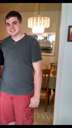 A progress pic of a 5'11" man showing a fat loss from 197 pounds to 169 pounds. A net loss of 28 pounds.