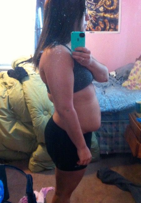 5 foot Female Before and After 48 lbs Weight Loss 155 lbs to 107 lbs