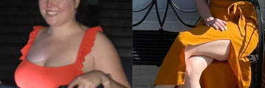 5 feet 1 Female 40 lbs Weight Loss Before and After 145 lbs to 105 lbs