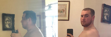 5 feet 11 Male 109 lbs Weight Loss 319 lbs to 210 lbs