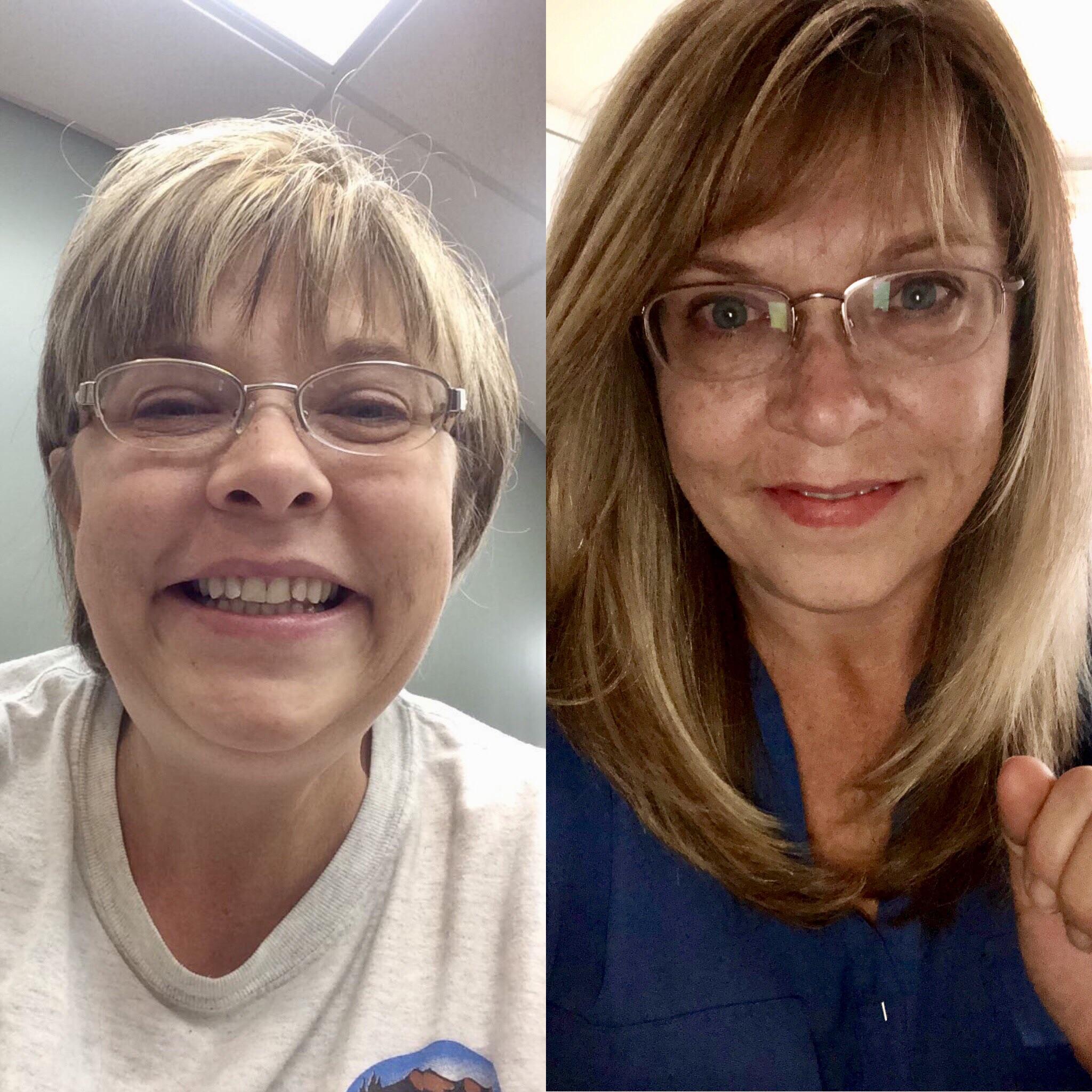 35 lbs Fat Loss Before and After 5 foot 3 Female 165 lbs to 130 lbs