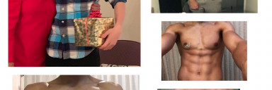 Progress Pics of 30 lbs Weight Gain 5 foot 11 Male 145 lbs to 175 lbs