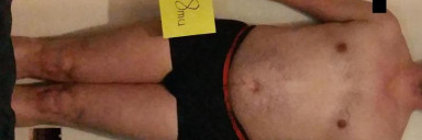 3 Pictures of a 230 lbs 6 foot 3 Male Weight Snapshot