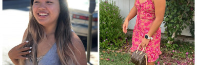 12 lbs Fat Loss Before and After 4 foot 11 Female 130 lbs to 118 lbs