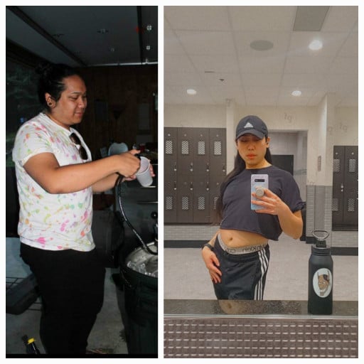 Progress Pics of 60 lbs Fat Loss 5 foot 7 Male 220 lbs to 160 lbs