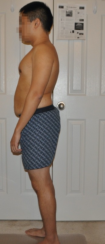 5 Pics of a 140 lbs 5'2 Male Weight Snapshot
