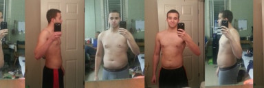 25 lbs Fat Loss 5 foot Male 180 lbs to 155 lbs