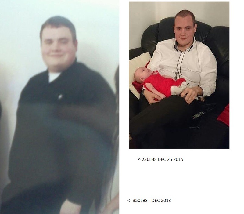 6 foot 1 Male Progress Pics of 114 lbs Fat Loss 350 lbs to 236 lbs