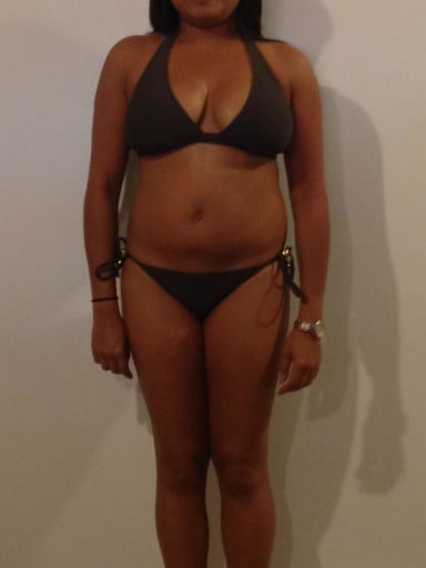 4 Pictures of a 5 feet 1 117 lbs Female Weight Snapshot