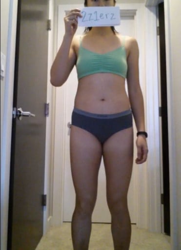 Female Cutting at 135Lbs and 5'6 After 0Lbs Weight Change