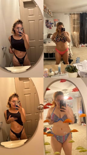 F/18/5’3 Sheds 30 Pounds in 4 Months Post Partum