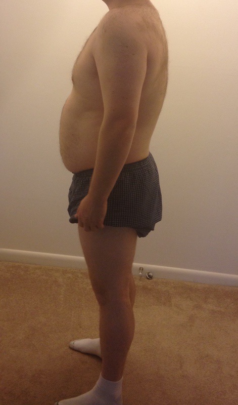 1 Pictures of a 5 foot 9 219 lbs Male Weight Snapshot