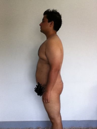6 Photos of a 5 feet 4 175 lbs Male Weight Snapshot