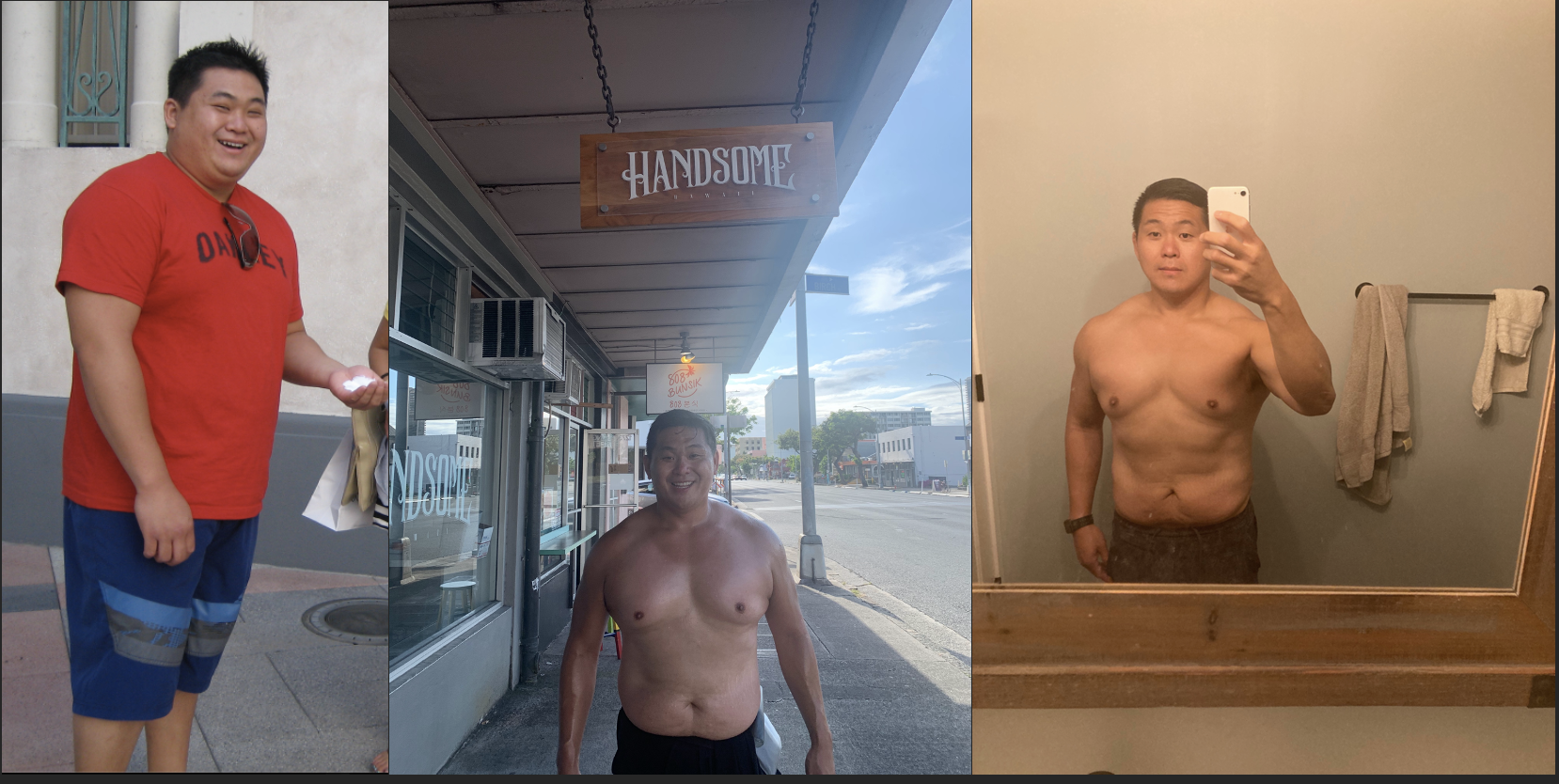 28 lbs Weight Loss Before and After 5'7 Male 229 lbs to 201 lbs