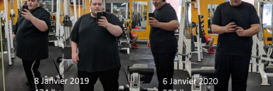 5 feet 6 Male Before and After 168 lbs Weight Loss 474 lbs to 306 lbs