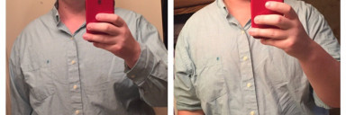 6'2 Male Progress Pics of 55 lbs Weight Loss 365 lbs to 310 lbs