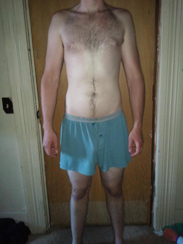 11 Photos of a 6 feet 6 202 lbs Male Weight Snapshot