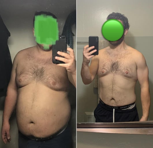 6 foot Male Progress Pics of 46 lbs Weight Loss 238 lbs to 192 lbs
